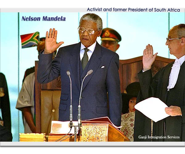 نلسون ماندلا Nelson Mandela ، شهروند افتخاری کانادا، در سن 95 سالگی درگذشت.