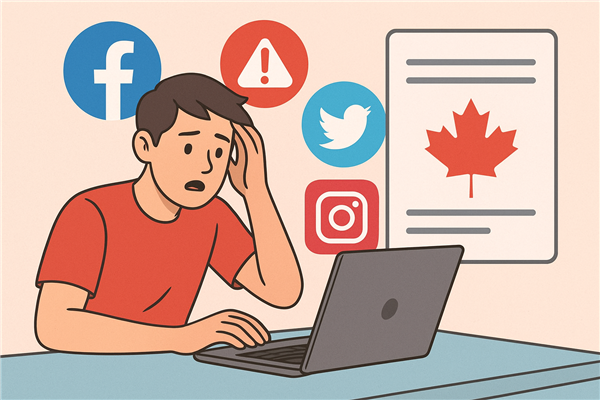 سوشال‌مدیا؛ قاتلِ خاموش ویزای شما!